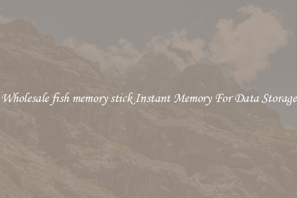 Wholesale fish memory stick Instant Memory For Data Storage