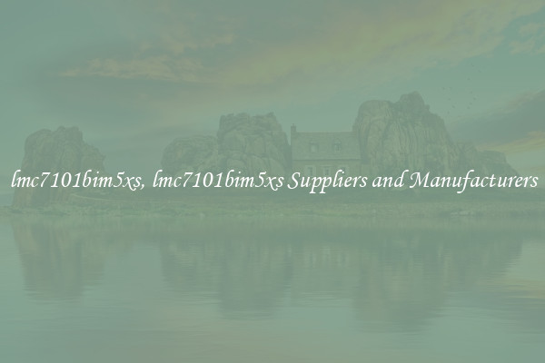 lmc7101bim5xs, lmc7101bim5xs Suppliers and Manufacturers
